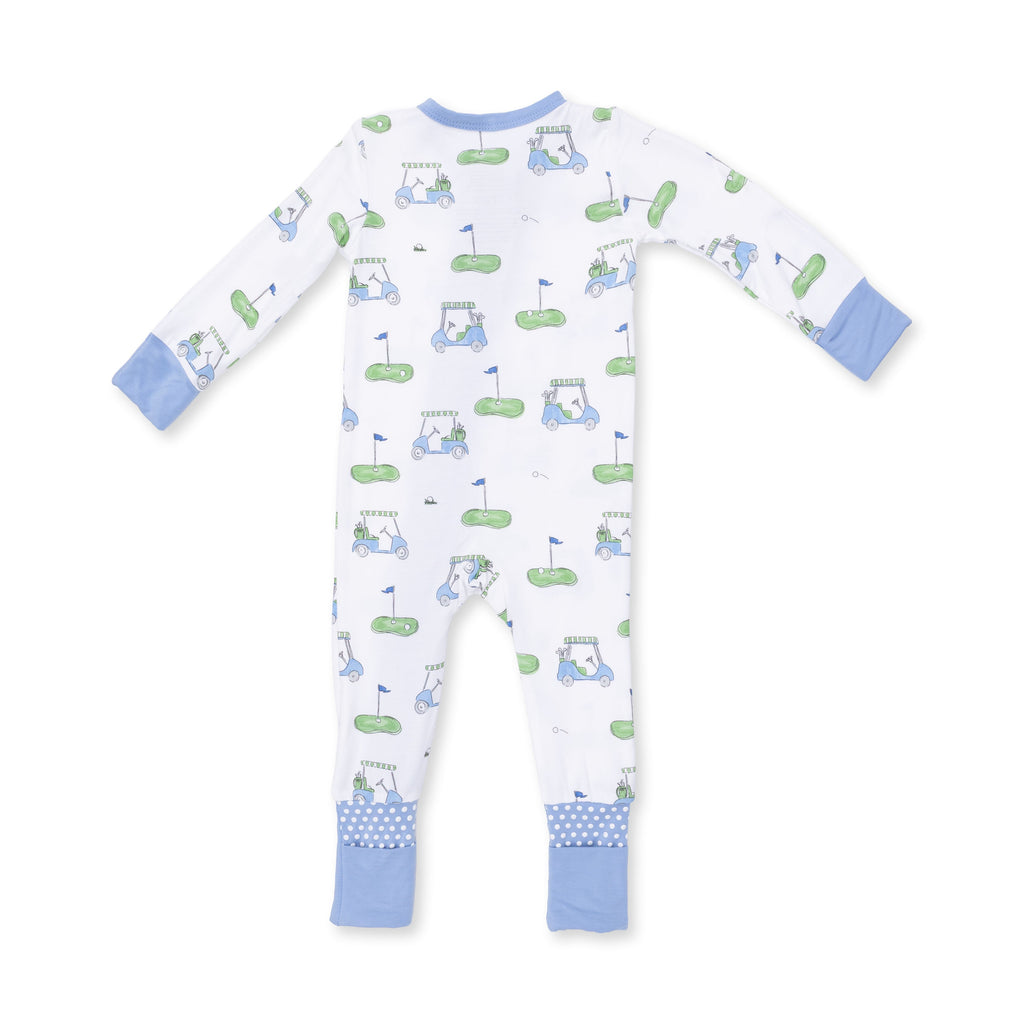 Golf Carts Blue - Convertible Romper