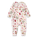 Bamboo Holiday Baby Zip Romper – Christmas One-Piece Pajamas