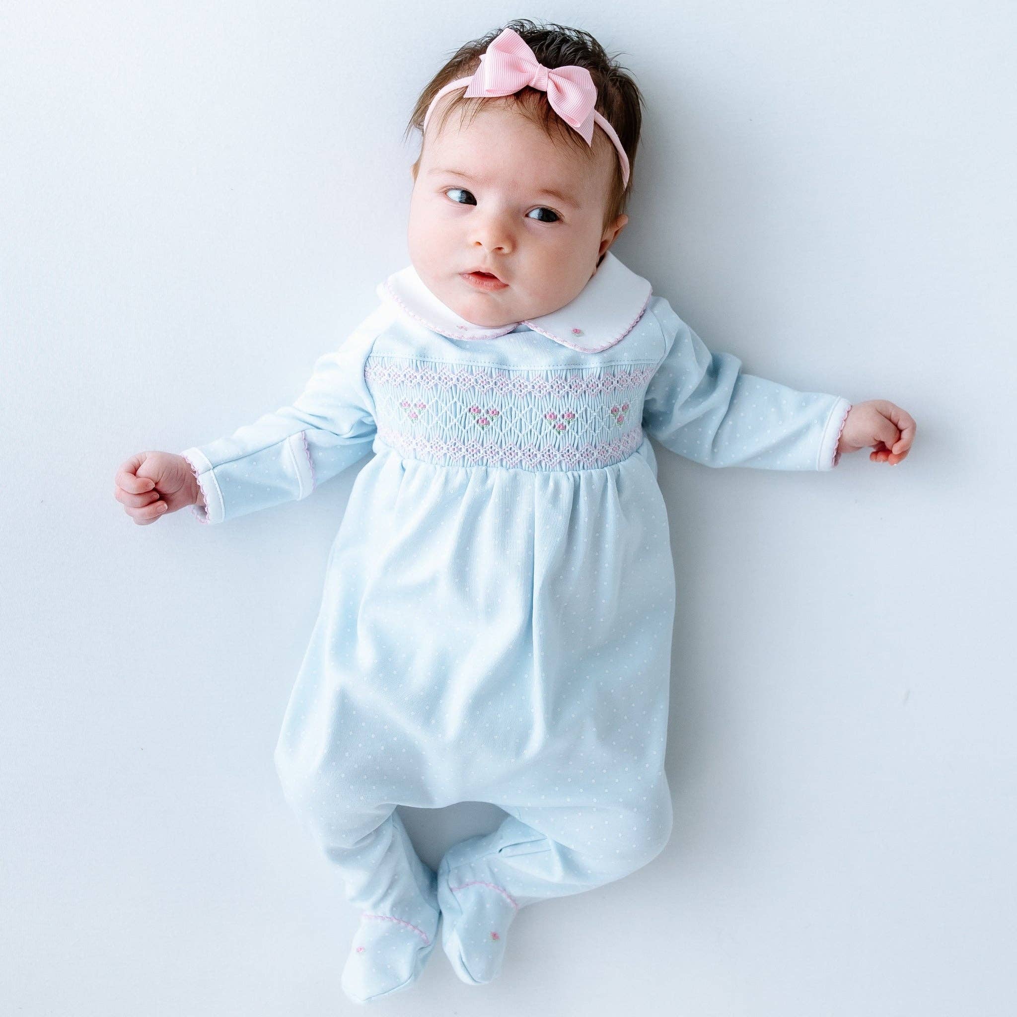 Piper's Classics Smocked Footie