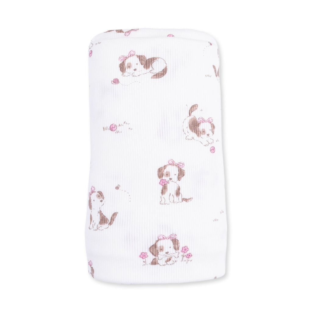 Explorer Puppy Pink - Swaddle Blanket