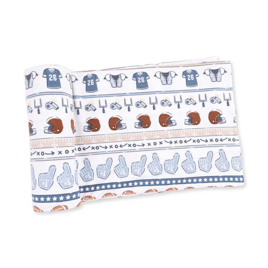 Football Stripe - Swaddle Blanket