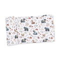 Southern Woodland Animals Green - Swaddle Blanket