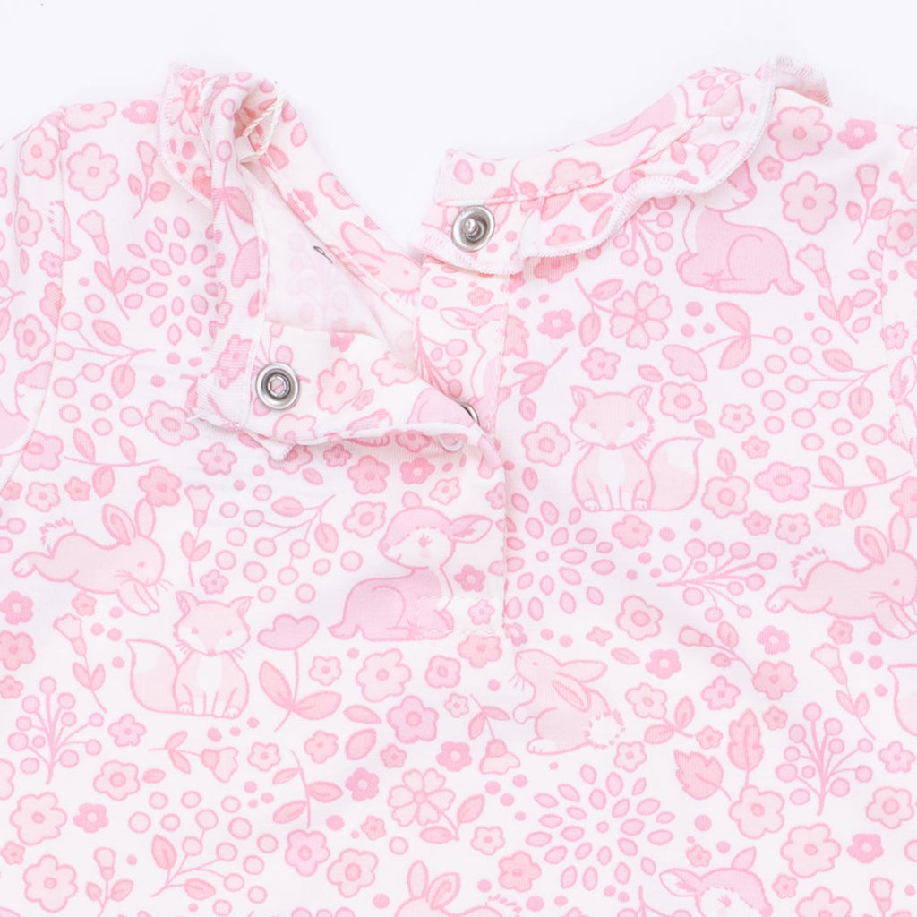 Baby Woodland - Kimono Gown and Knot Headband