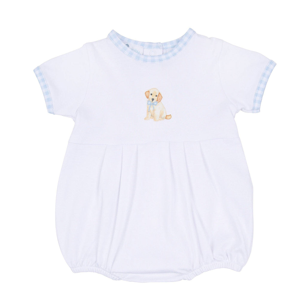 Sweet Golden Bubble - Light Blue