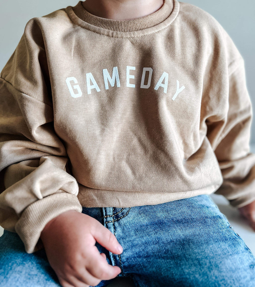 Gameday Crewneck Sweatshirt – Camel