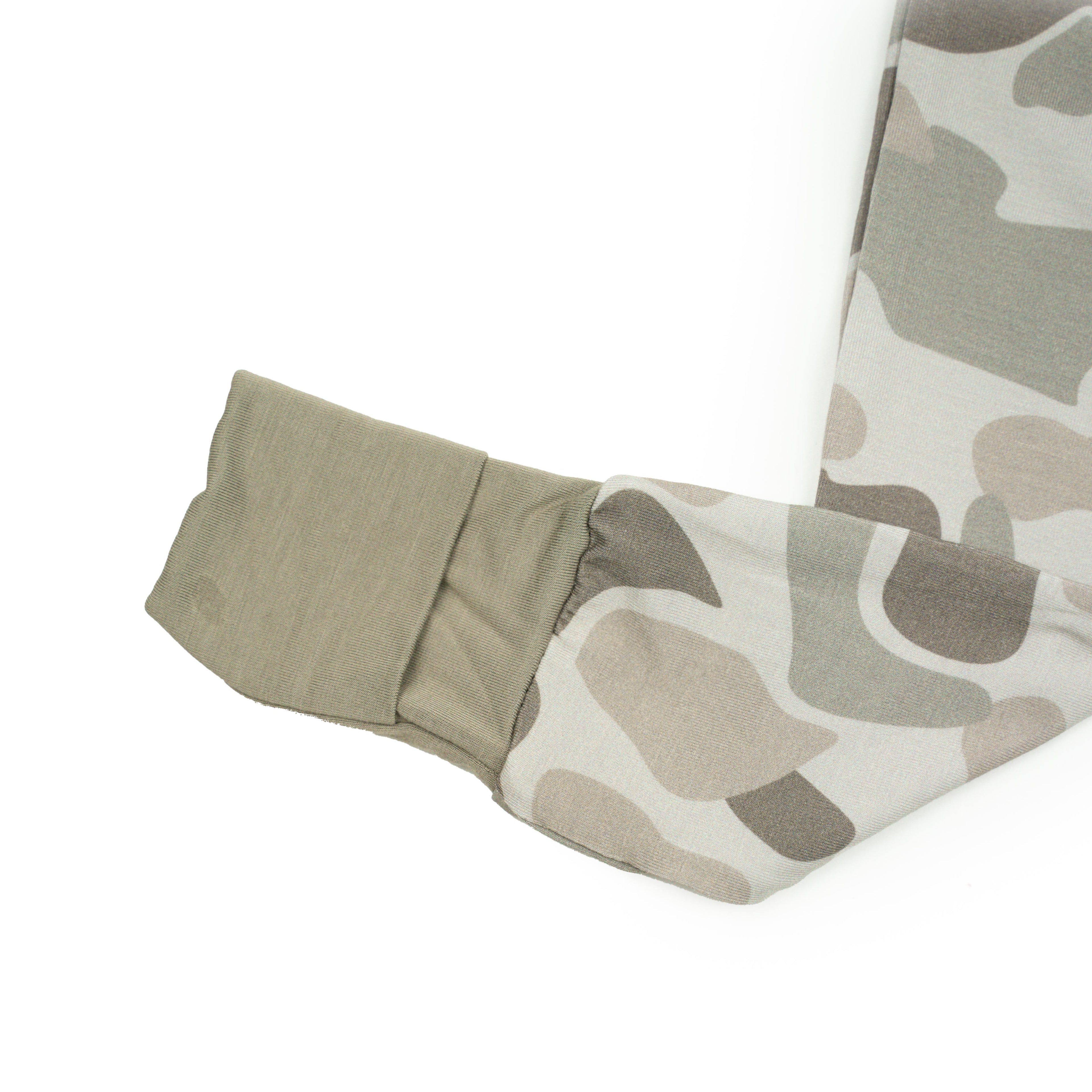 "Button Buck Camo" Baby Zippy
