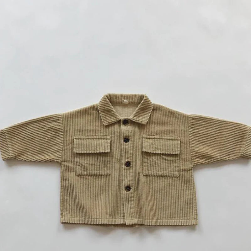Corduroy Pocketed Jacket