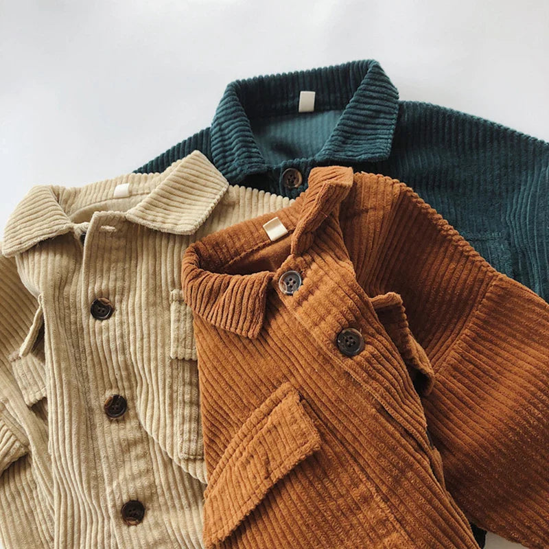 Corduroy Pocketed Jacket