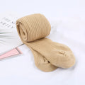 Solid Ribbed Baby Tights Stockings
