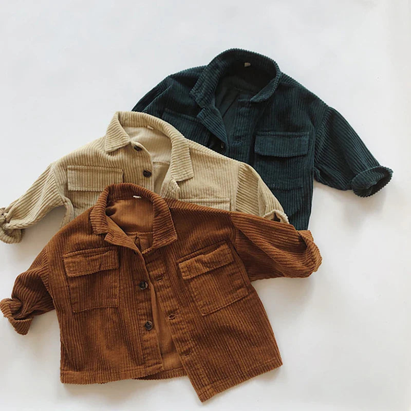 Corduroy Pocketed Jacket