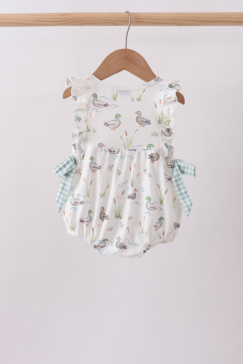 Sage Mallard Floral Bubble