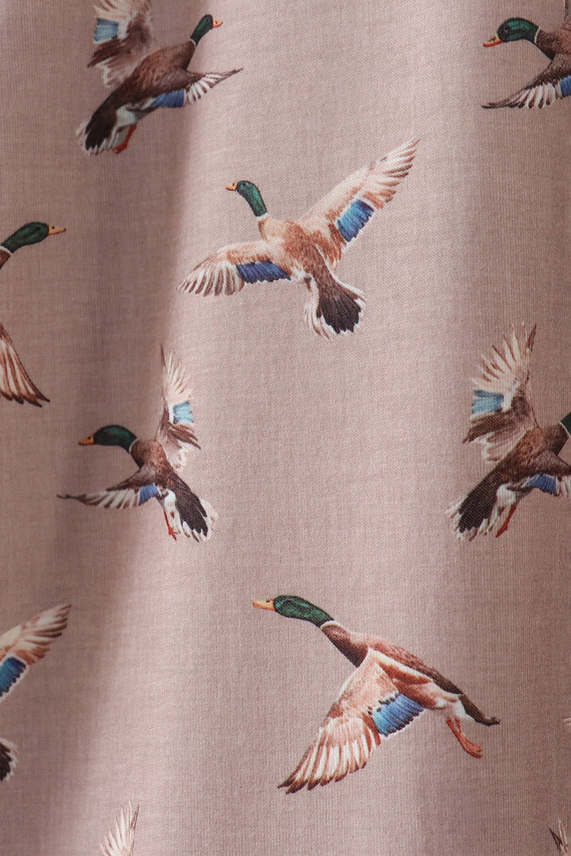 Green Mallard Dad Button Down Shirt