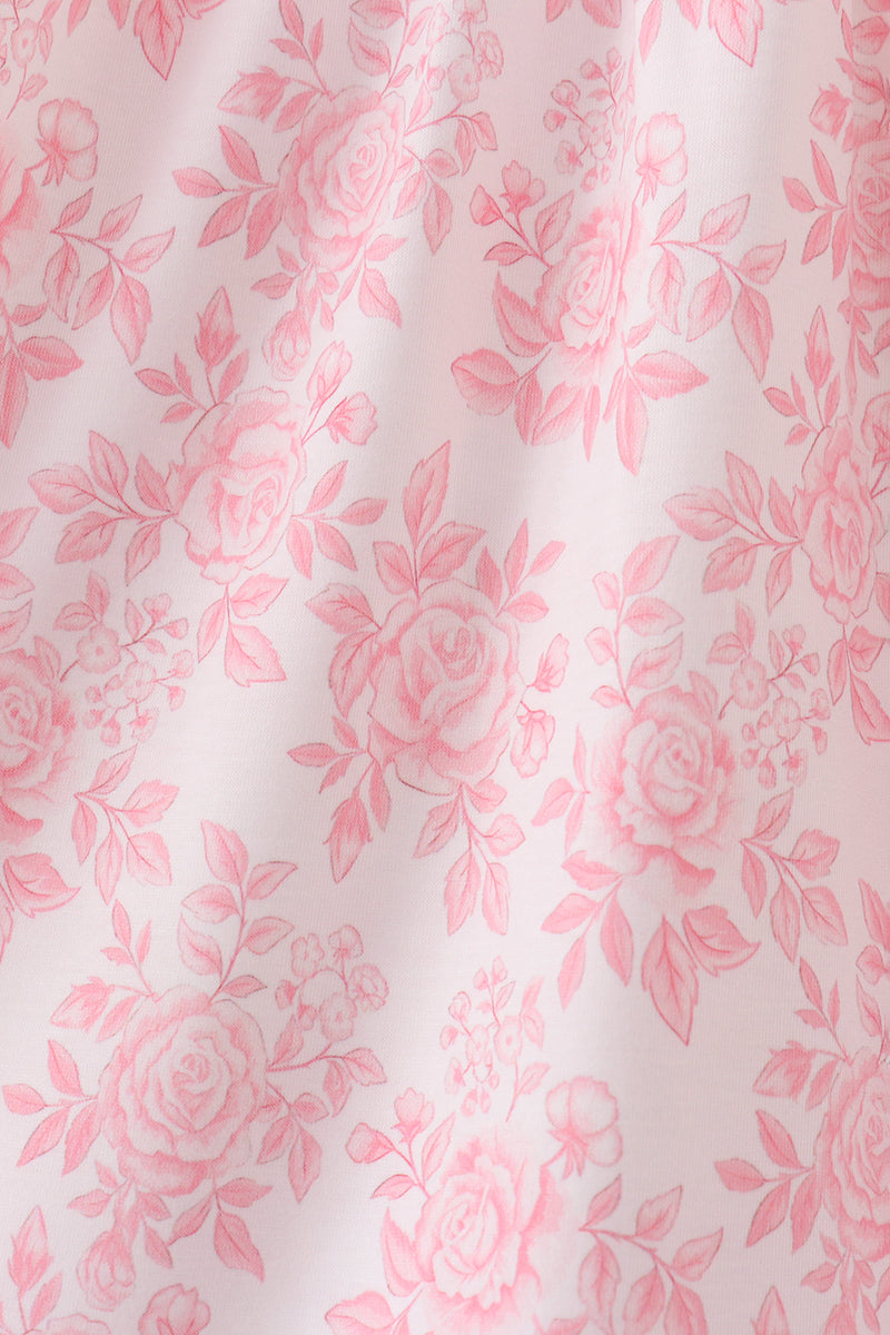 Rose Apple Embroidered Dress
