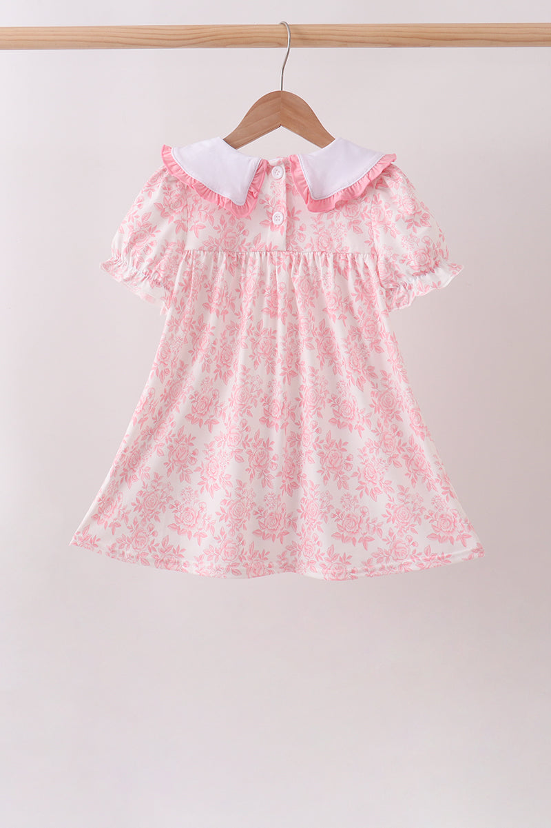 Rose Apple Embroidered Dress