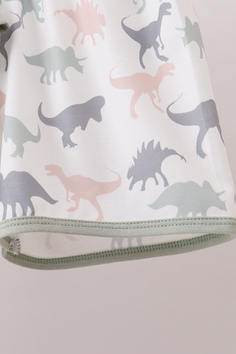 Green Dinosaur Set