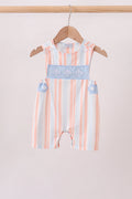 Seashell Stripe Embroidered Jon Jon