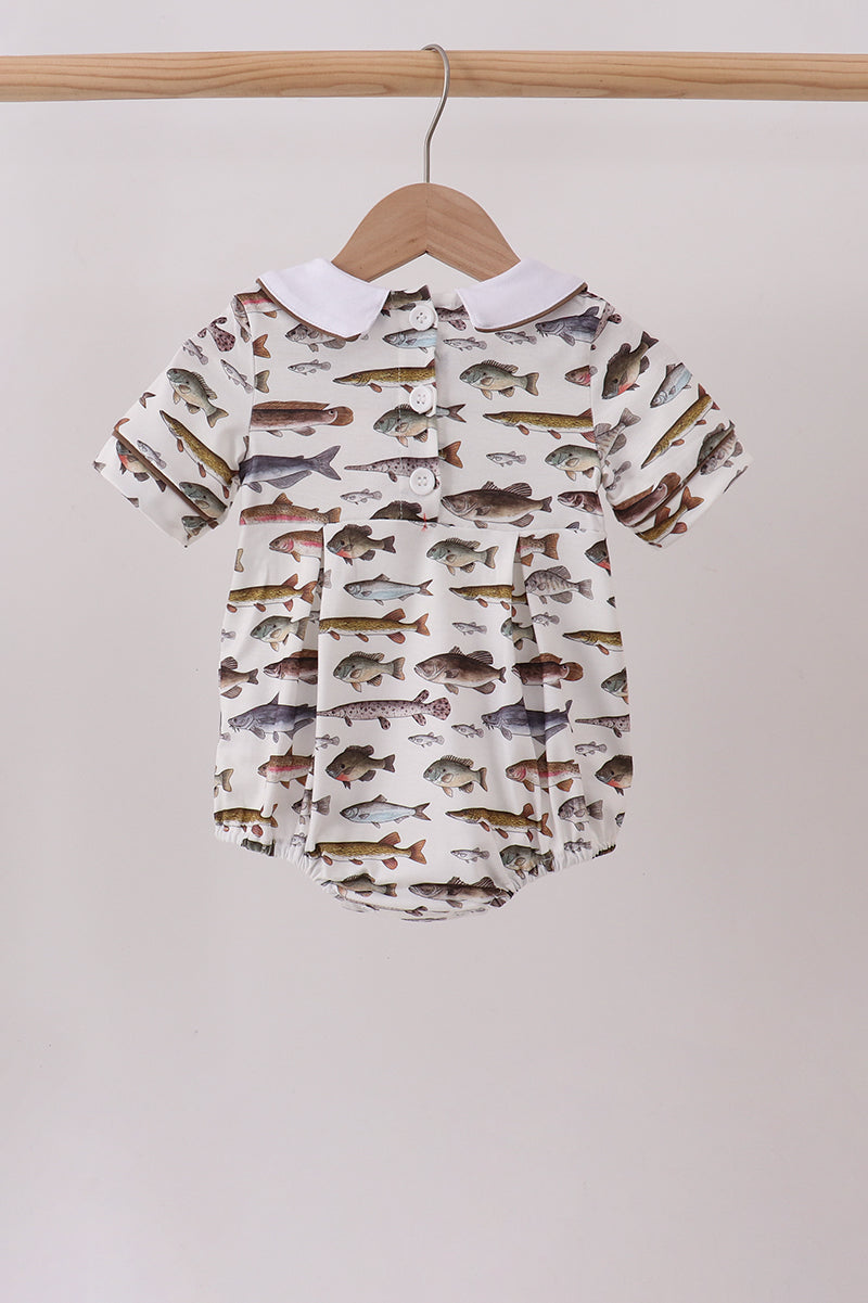 Fish Smocked Bubble