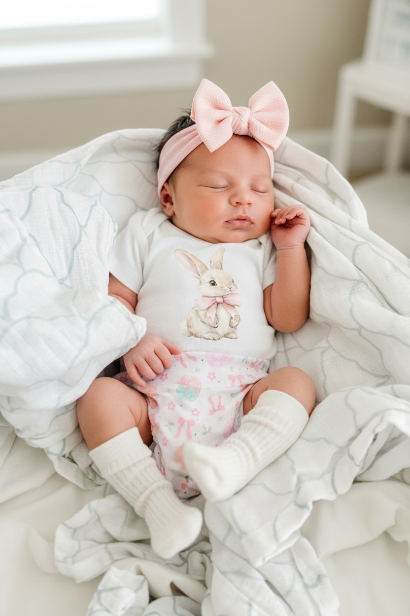 Easter Bunny Baby Bummies Set
