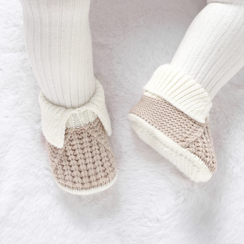 Knitted  Prewalkers Anti-Slip Shoes