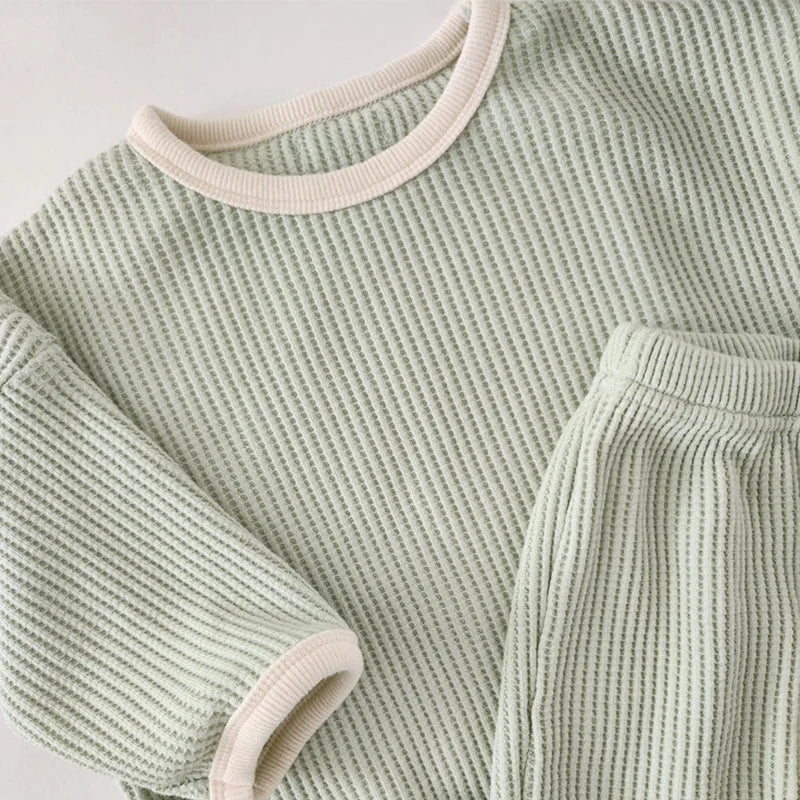 Benny Waffle Jogger Set