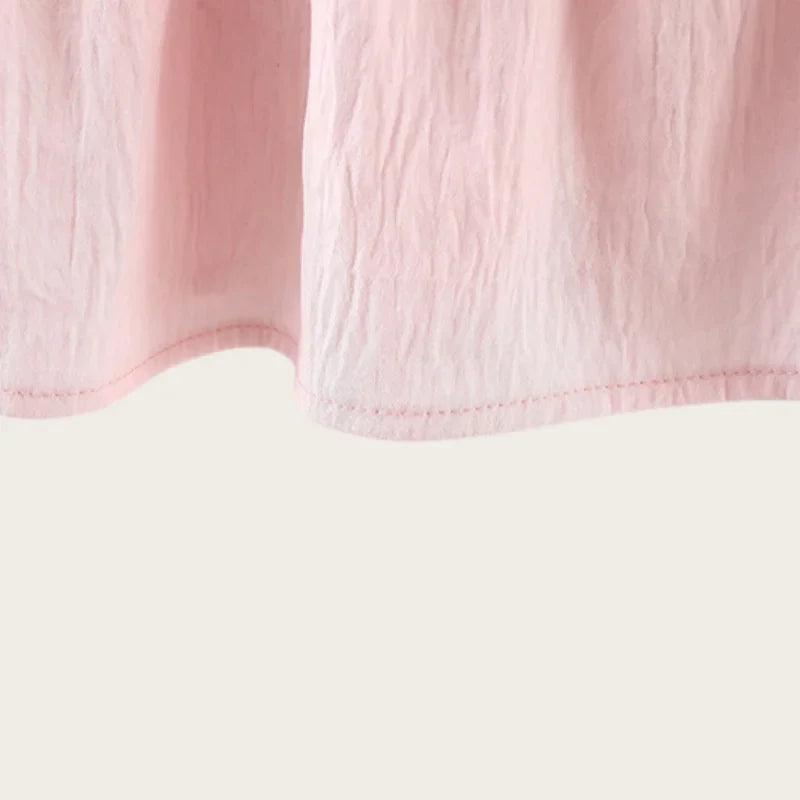 Pink Tulip Fly Sleeve Dress