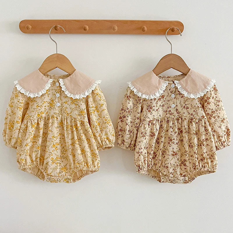 Paisley Lapel Romper