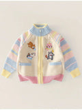Cartoon Knitted Cardigan Jacket
