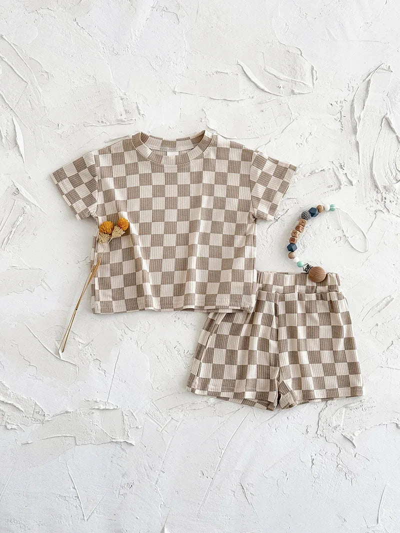 Checkerd Shorts Play Set