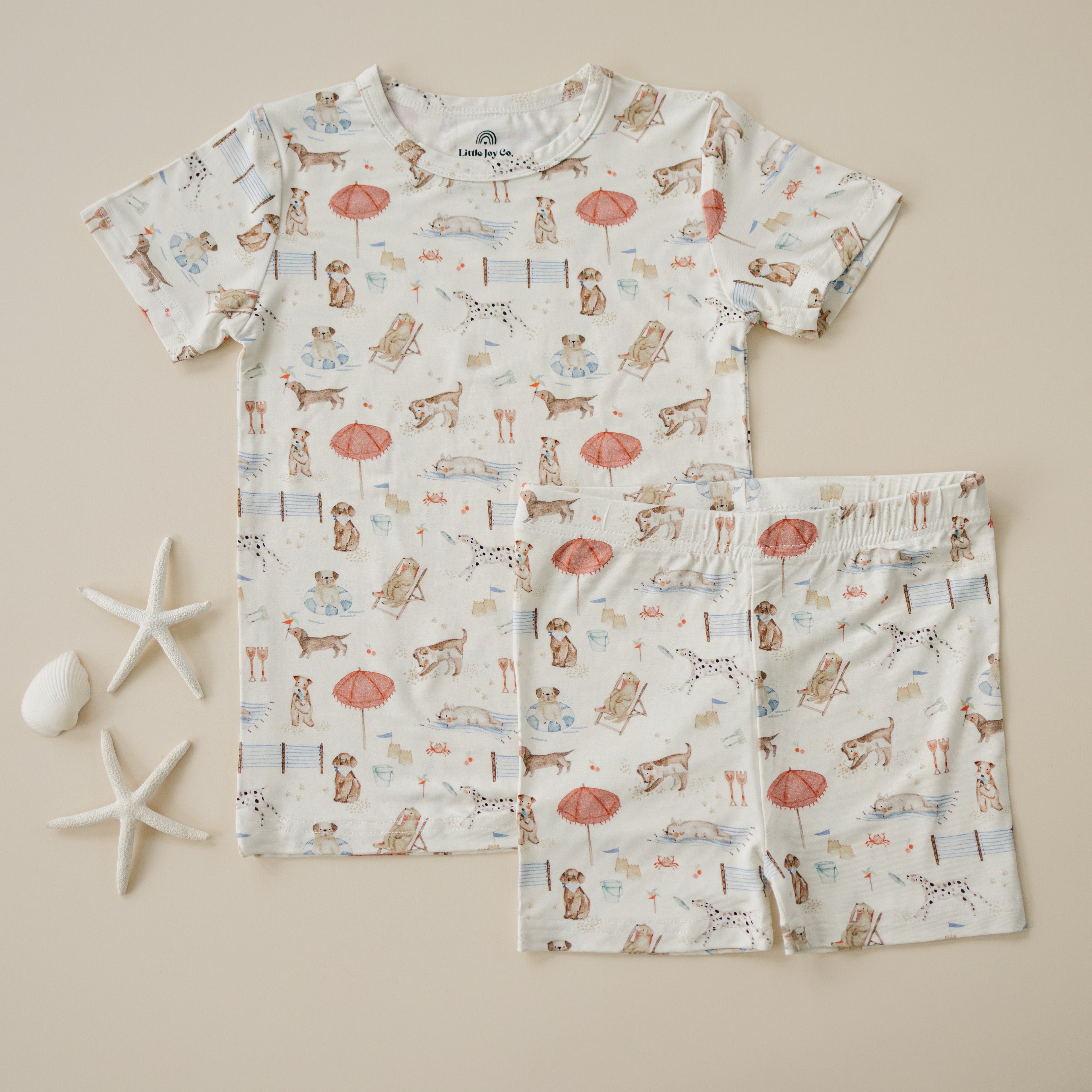 Beach Pawty 2pc Bamboo Pajamas