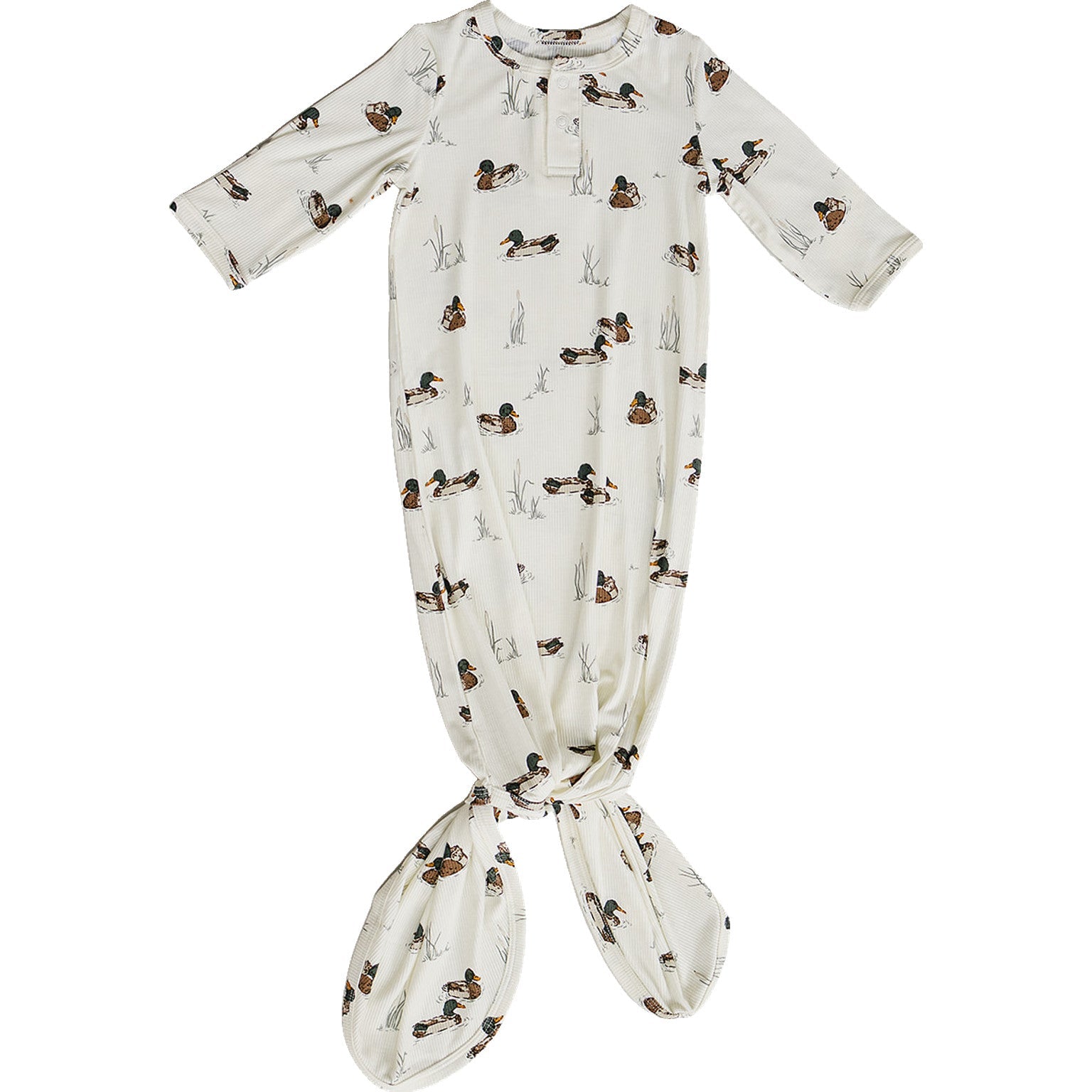 Ducks Ribbed Bamboo Knot Gown