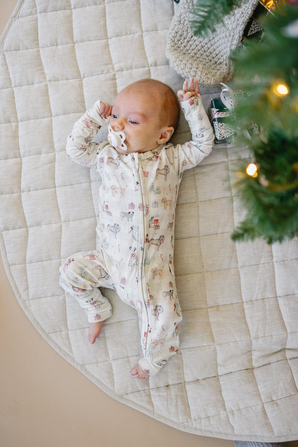 Santa Paws Bamboo Zippy Pajamas