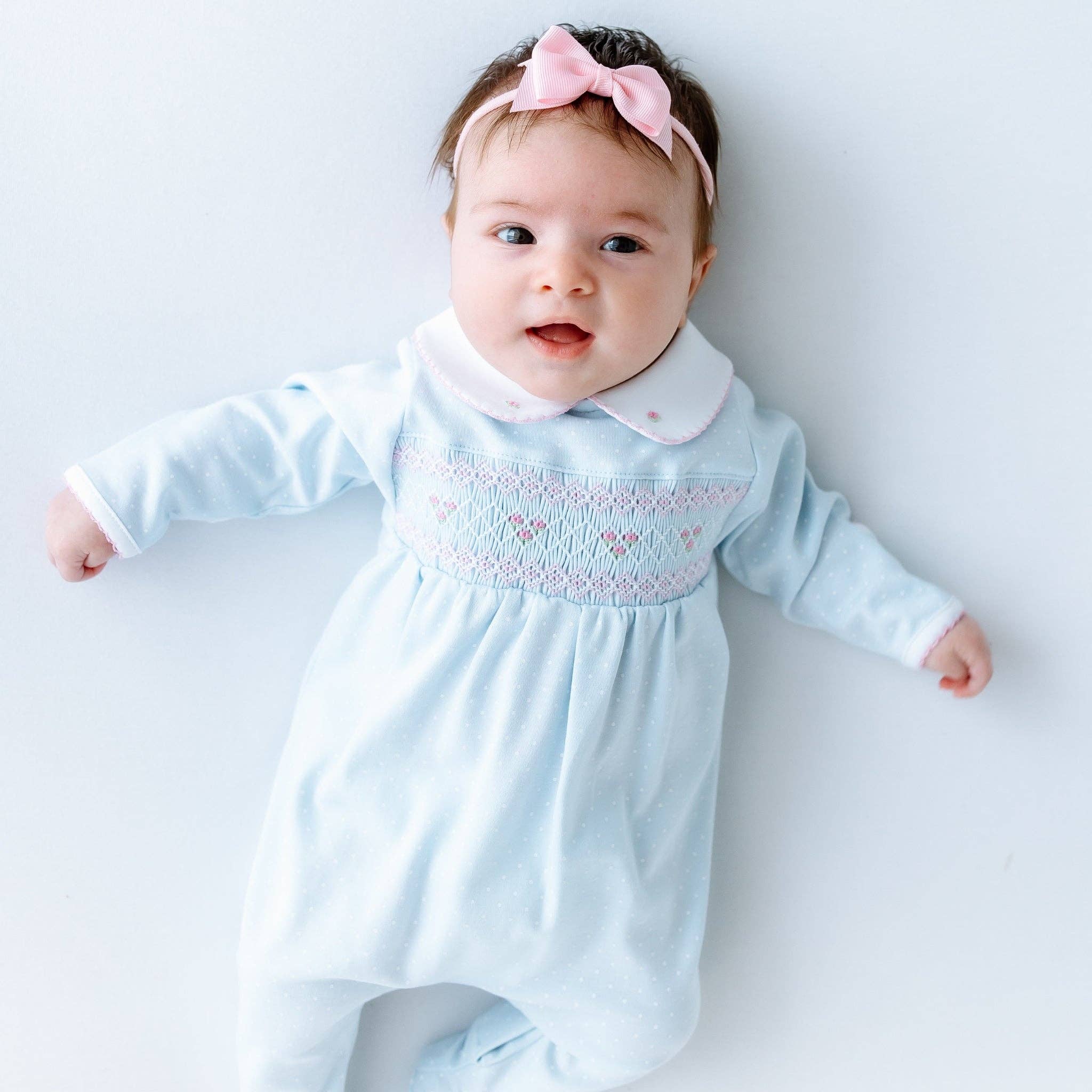 Piper's Classics Smocked Footie