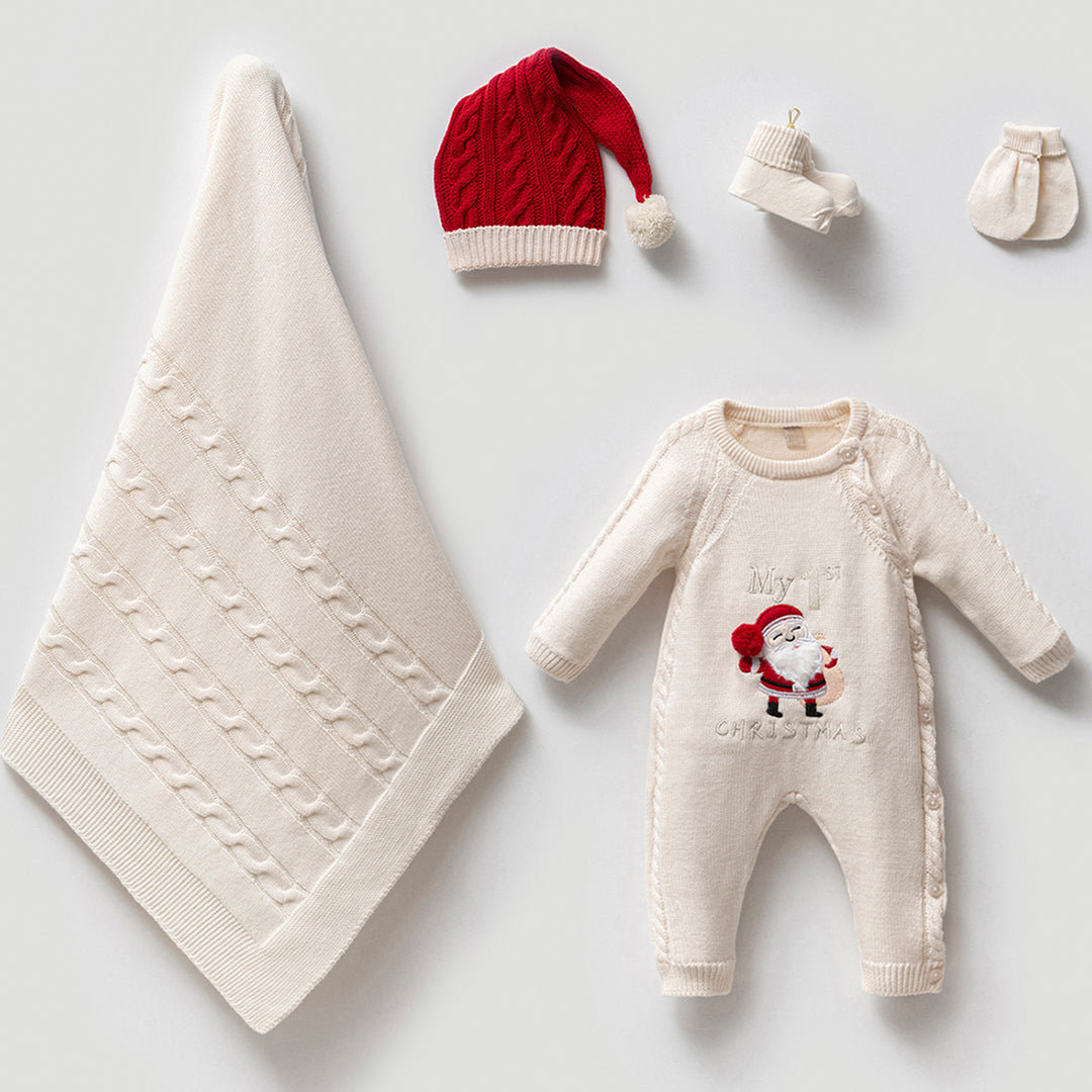 Baby Santa Christmas Outfit ( 5 Pcs )