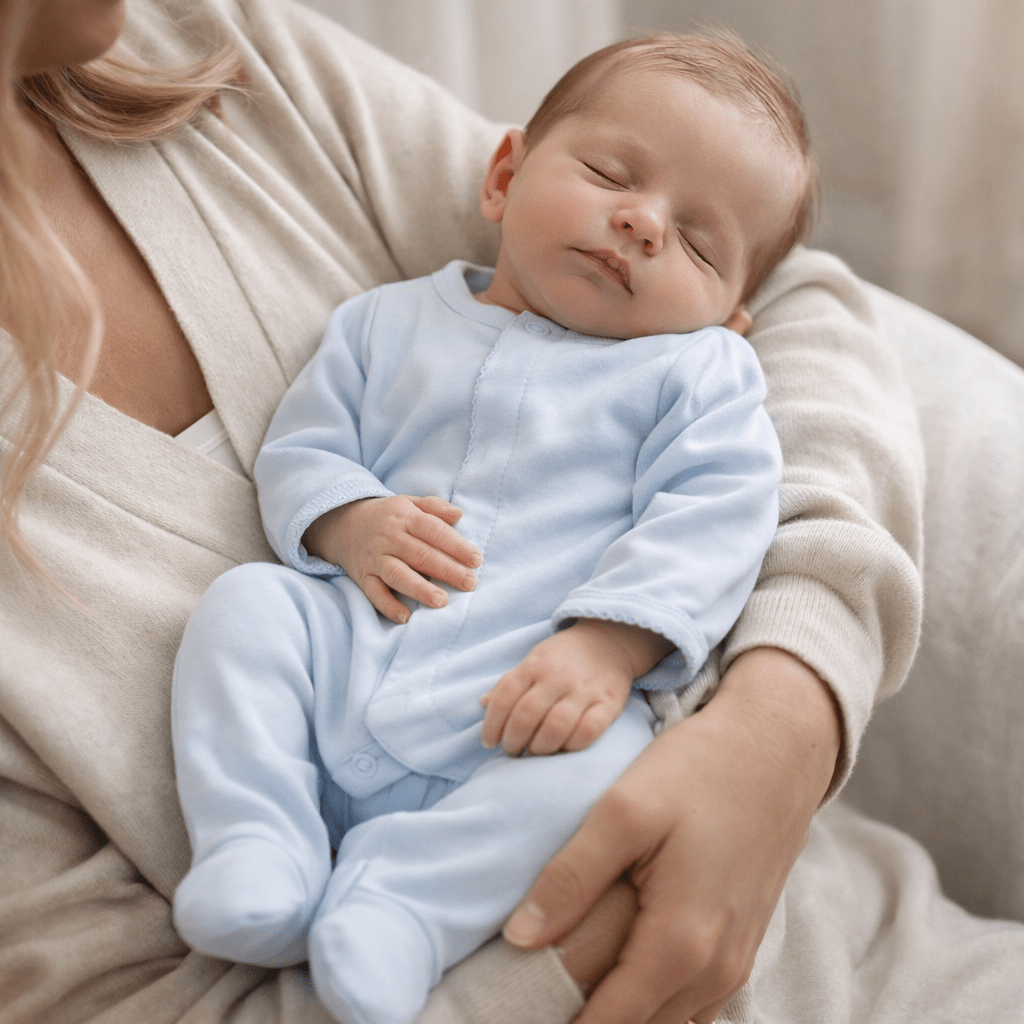 Blue Footie Sleepsuit – Baby Boy Sleepwear