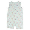 Mint Frenchie Puppy Tank Romper