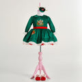 Merry Green Christmas Dress Set